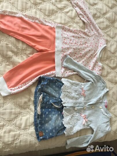 Вещи для девочки 1-2 года