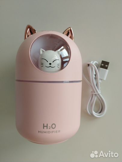 Увлажнитель мини с подсветкой, новые