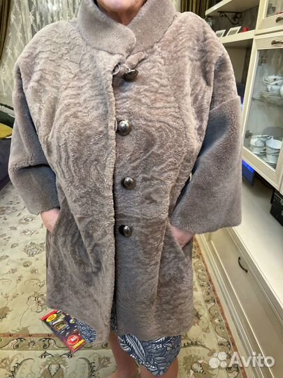 Дубленка натуральная женская 50 52