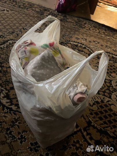 Вещи для новорожденной девочки 56-62