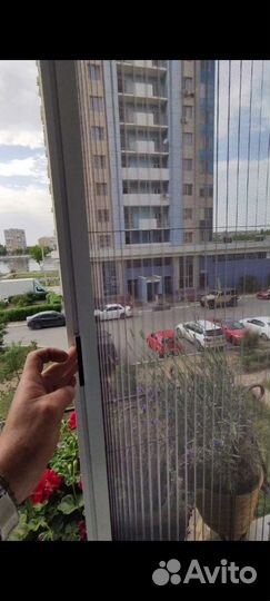 Москитная сетка гармошка 