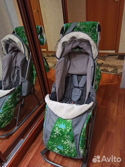 Детские санки коляска бу