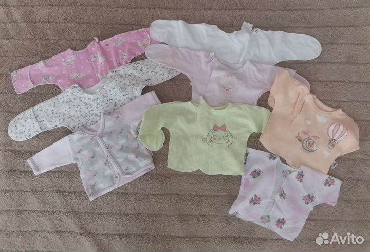 Детские вещи пакетом от 0 до 6 месяцев