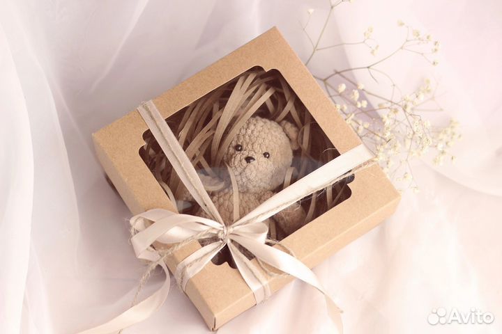 Плюшевый мишка ручной работы