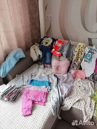 Детские вещи 0т 6 до 12месяцев