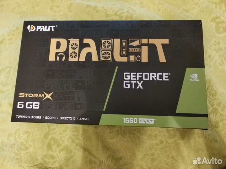 Видеокарта gtx 1660 super 6gb