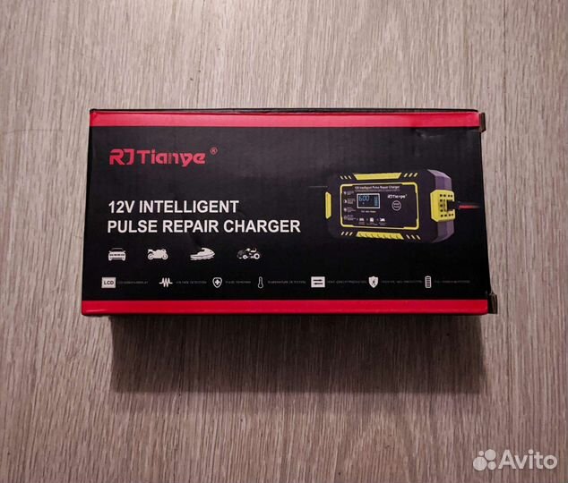 Зарядное устройство для акб 12В 6А автоматическое