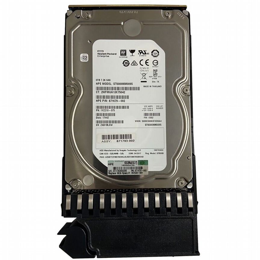 [787643-001] Жесткий Диск Hp 6tb Msa 3.5 787643-001
