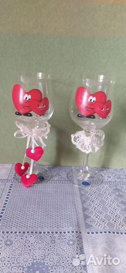 Бокалы праздничные