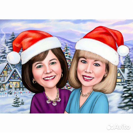 Картина шарж