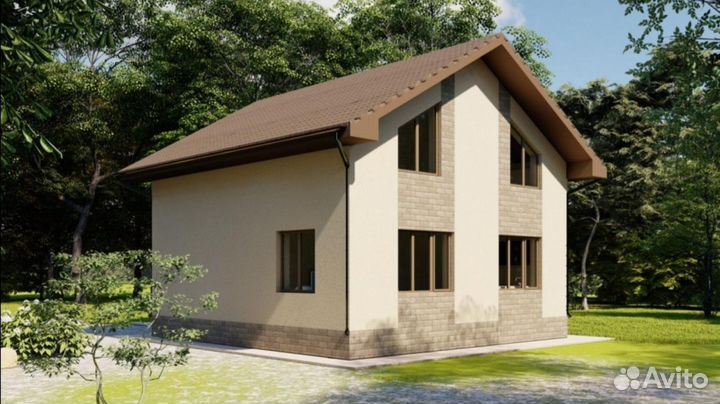 Проект дома 128м2