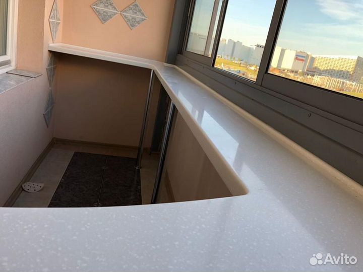 Подоконник из акрила