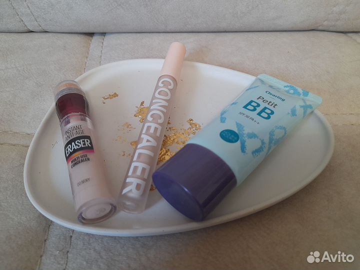 Консилер, вв крем, корректор для глаз, румяна