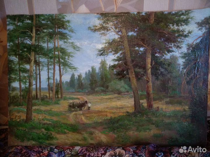 Картина маслом на холсте пейзаж