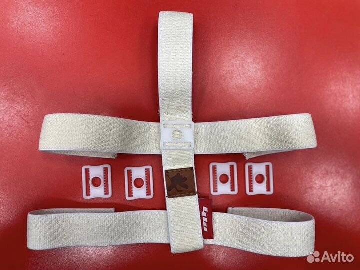 Резинки для вратарского шлема + комплект клипс