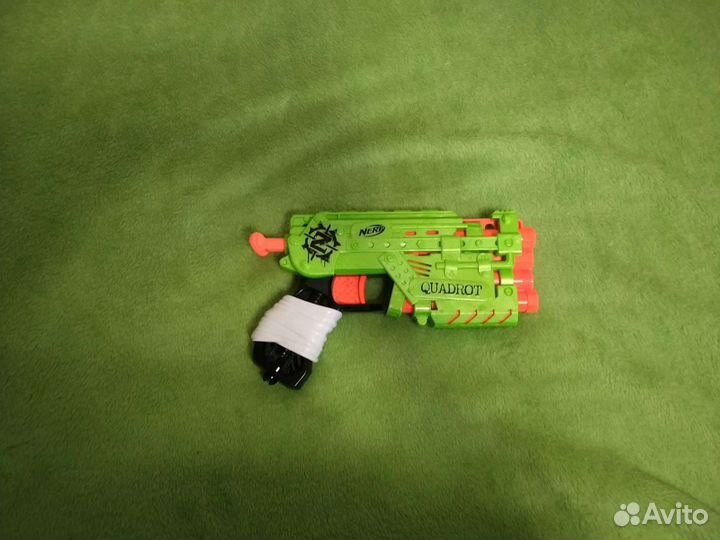 Бластер nerf zombie quadrot