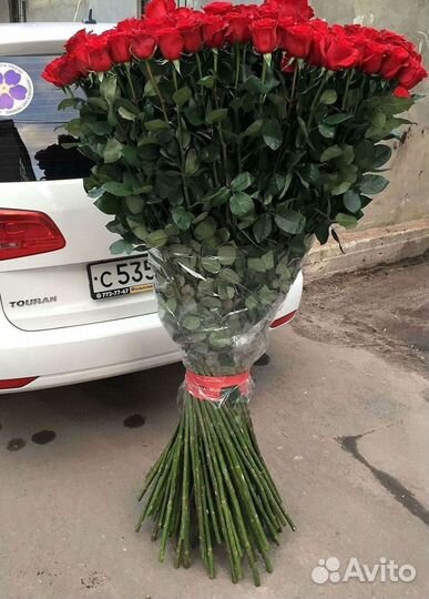 Высокие розы Гигантские розы Доставка цветов