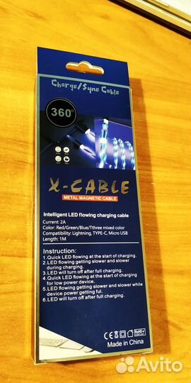 Кабель переходник новый (провод) для смартфона