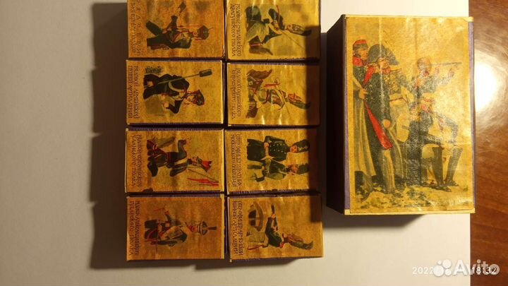 Набор спичек, 150 лет Бородинскому сражению