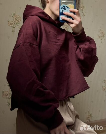 Укороченное худи