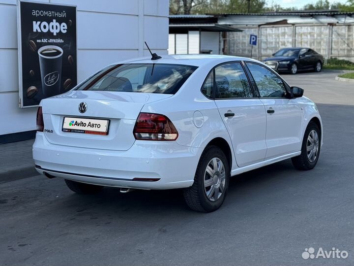 Volkswagen Polo 1.6 AT, 2019, 150 086 км
