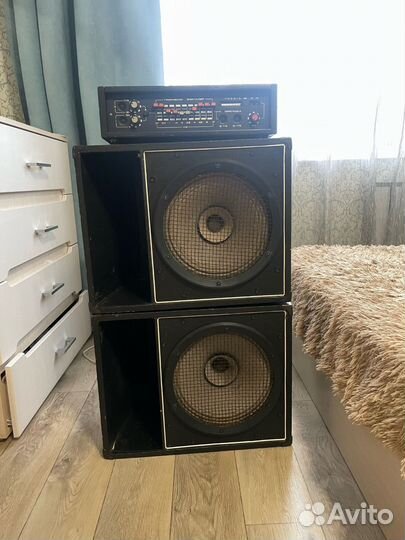 Аудиосистема СССР. Усилитель две колонки Форманта