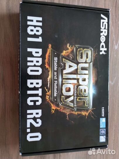 Материнская плата, блок питания