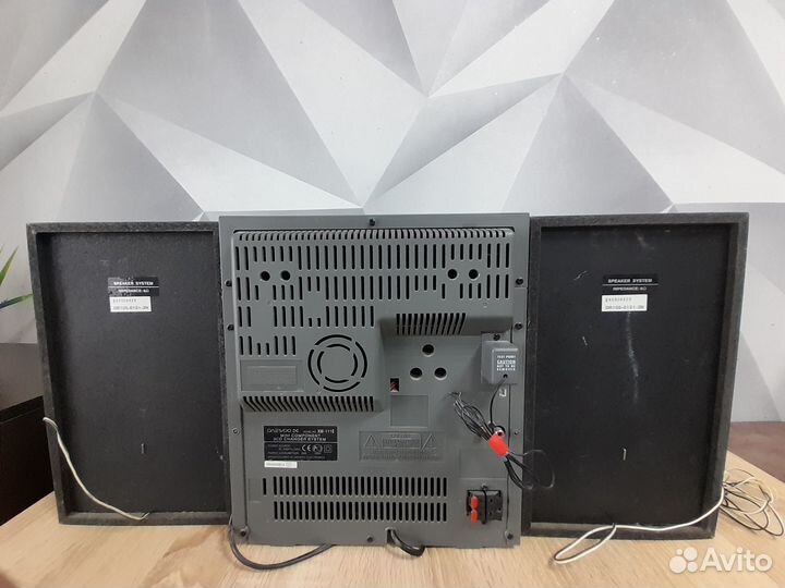 Музыкальный центр daewoo XM-111E