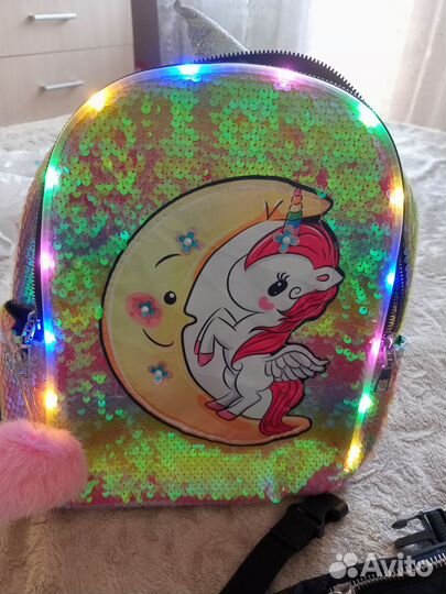 Детские сумочки и рюкзак пакетом