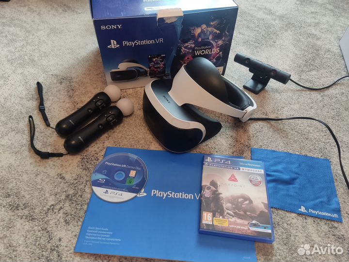 Шлем PS VR+2 PS Move+Farpoint