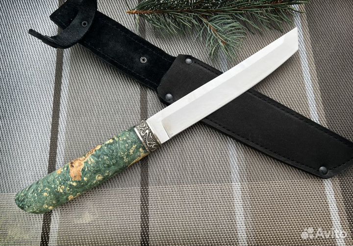 Японский нож большой сталь Х12мф