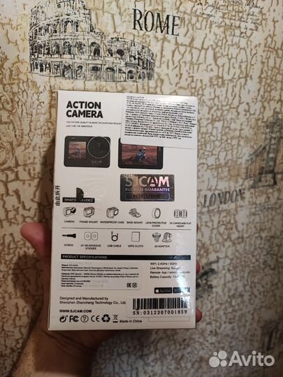 Экшн камера sjcam Sj11 Active(Новая)