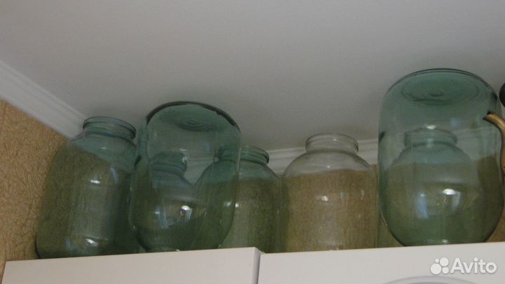 Стеклянная банка 3л 1л 0.7л 05л