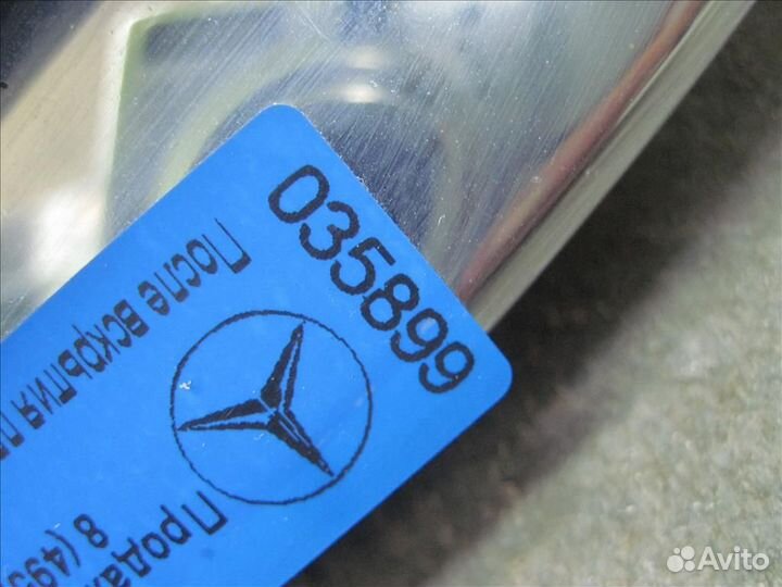 Накладка бампера Mercedes W292 Мерседес 292 гле