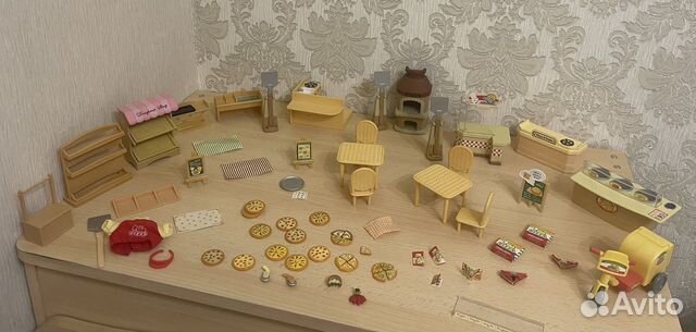 Sylvanian families пицца раритет