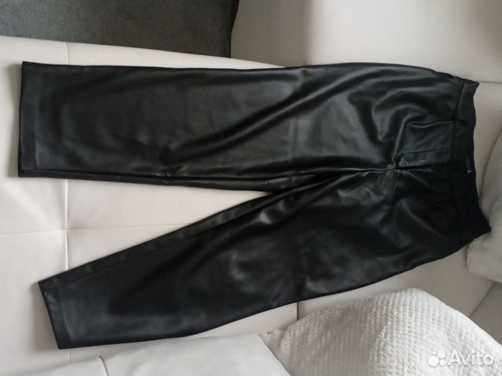 Брюки кожзаменителя