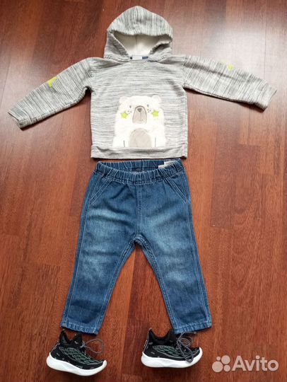 Пакет летних вещей для мальчика 80 86