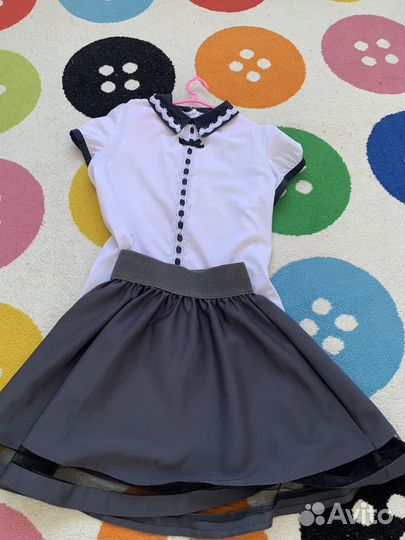 Блузки и юбки / Школьная форма для девочки
