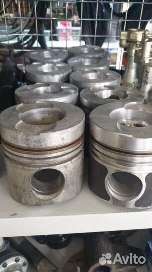 Поршень со вставкой без рассекателя камаз 41