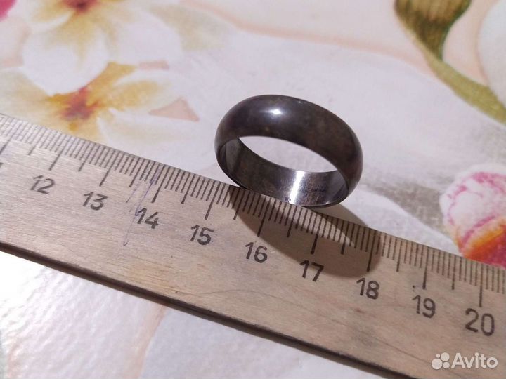 Кольцо серебряное 84 проба мужское 8.3 грамма
