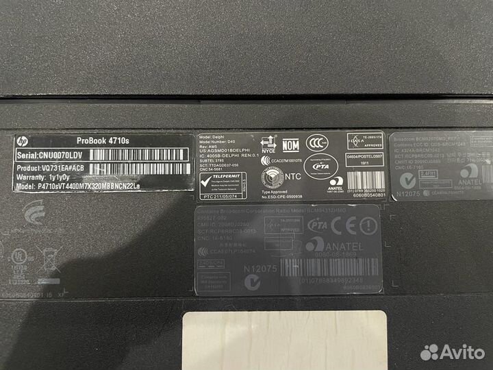 HP ProBook 4710s