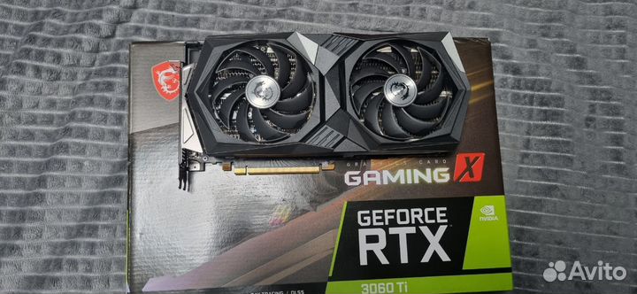 Видеокарта MSI rtx 3060 Ti