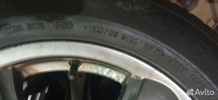 Диски с шинами UniroyalRain Sport 3215/55 R16