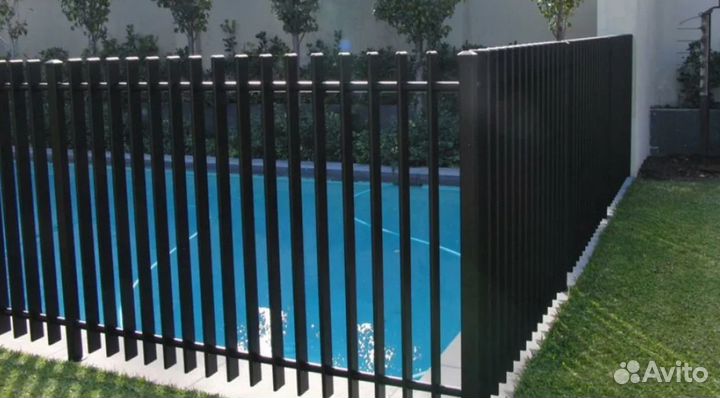 Забор металлический быстро работа по договору