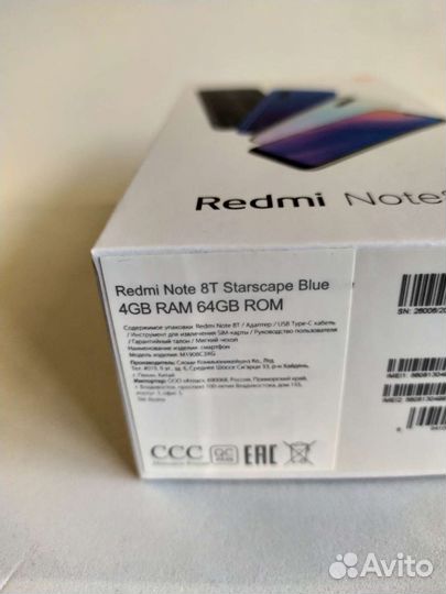 Xiaomi redmi note 8T