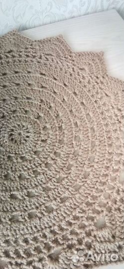 Салфетка джутовая ручная работа