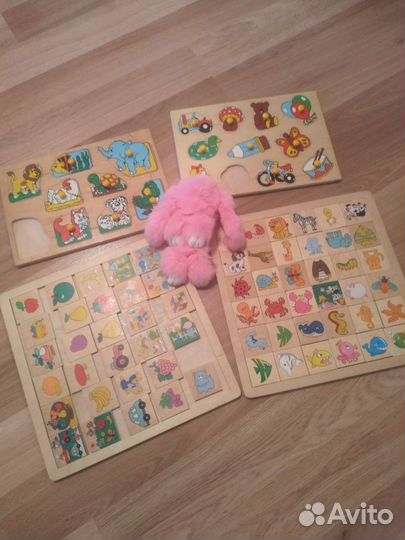 Деревянные пазлы