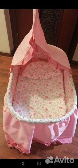 Люлька кроватка для куклы