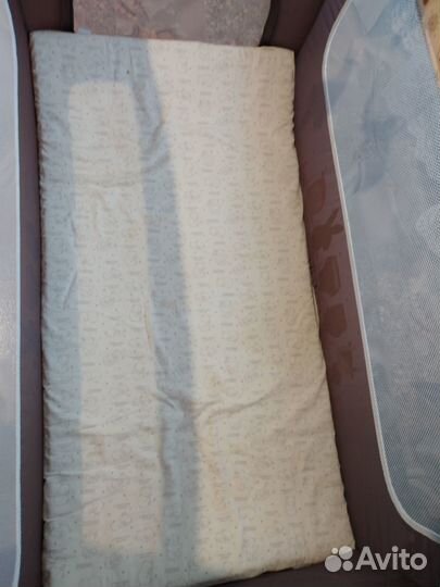 Детская кровать манеж с матрасом