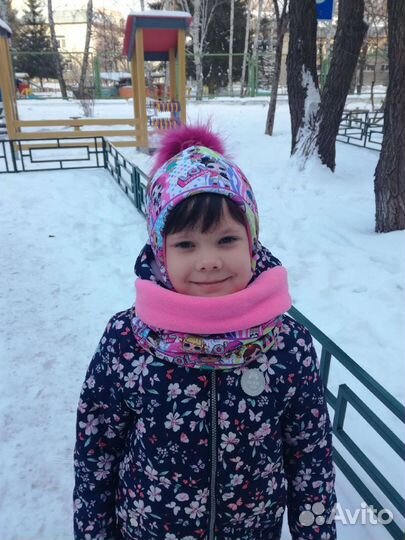 Шапка и снуд зимние с LOL, 5-6 лет